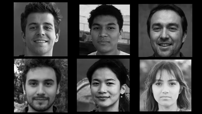 All Doppelgaenger AI portraits — collage